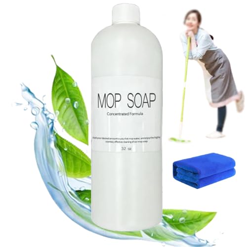 Cliprain Mop Soap,Blyssaroma Mop Soap,Mop Soap 32oz,Mop Soap Brazilian Waves,Highly Scented Mop Soap,Mop Soap For Floor Cleaning,Luxury Mop Soap,Powerful Decontamination Floor Cleaner (1)