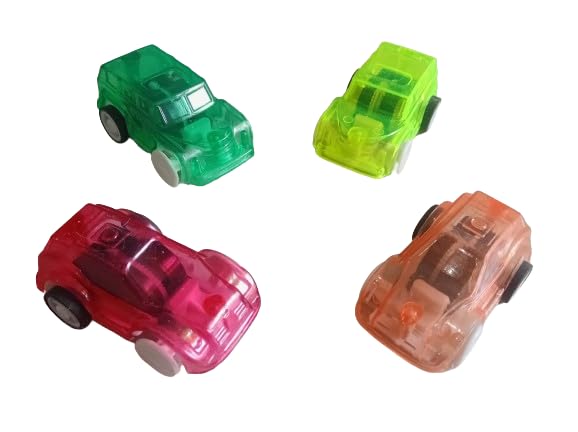 ZOKCY® (Pack of 4 Pcs Mini Transparent Car Toy for Kids/Mini Car for Boys and Girls Pull & Push Go Sports/Transparent Car Toy for Kids/Birthday Return Gift for Kids (Multicolor) (B0D4HZ8SKX) Amazon Price History, Amazon Price Tracker