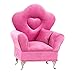 DYNWAVE Fashion Sofa Couch Jewelry Box 12inch Dolls Accessories Jewelry Trinket Box Dollhouse Living Room Decor Girls Jewelry Box for Bedroom Closet, Pink