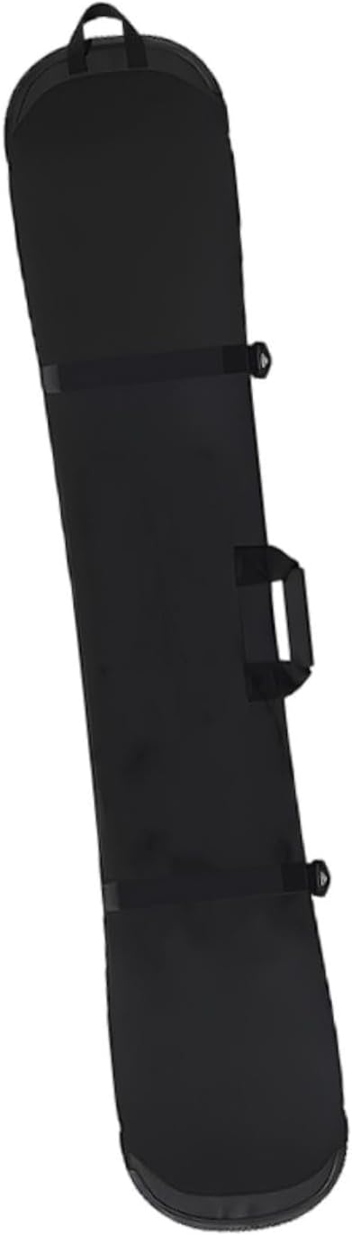 スノーボードスリーブトラベルバッグ シングルスノーボードアクセサリー用 ソフトカバーケース 165 cm 黒