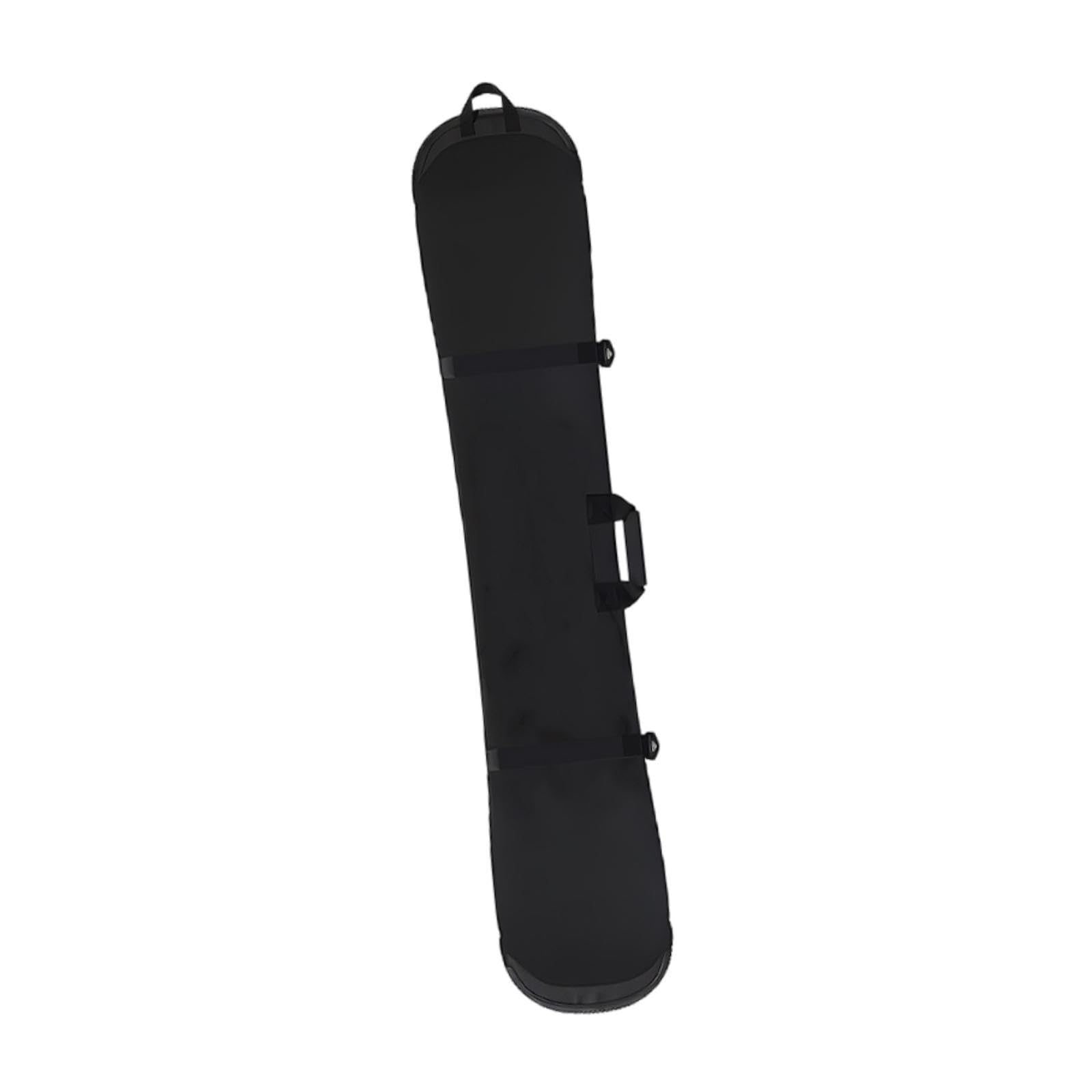 Housse de transport pour planche à neige simple et accessoires de snowboard - Housse souple - 150 cm - Noir