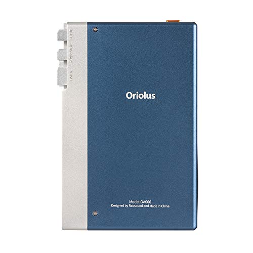 Image of Oriolus DPS-L2 ES9038 PRO USB DAC DSD256 384kHz /32Bit 3.5+3.5&4.4mm Output Cassette Player Classic Look HiFi Music Player