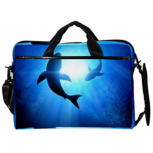 Sac ordinateur portable 14 15 pouces design requin pour le bureau