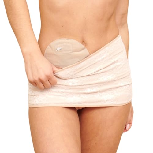 SIIL Ostomy Bag Covers for Women | Fashion Ostomy Wrap | Universal Opening | Washable Pouch Liner for Women | Stoma | Urostomy | Ileostomy | Hernia | Post Abdomen Surgery Wrap | Made In EU