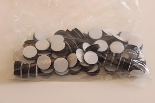 200 Round Self Adhesive Magnetic Circles .5" Diameter 4 mil Magnets Arts and Crafts School Magnet Dot Tape New Cute Self-adhesive Roll Craft