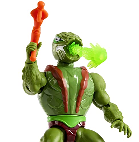 Masters of the Universe Origin, action figure Kobra Khan, Articulated Collectible MOTU Toy with Accessory and Mini Comic - Image 2