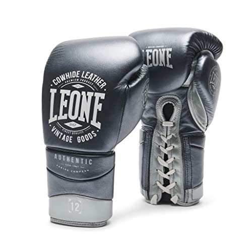 LEONE 1947, AUTHENTIC 2 12OZ rękawice bokserskie, szare
