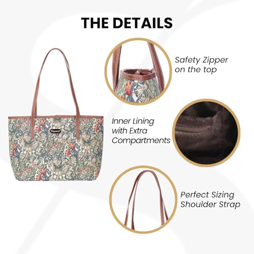 Signare Women Coll Collage Tote Bag