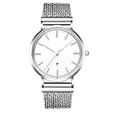 3. GRÖSSE GRÖSSE GRÖSSE: Wählen Sie WILD-Breite: 3,8 cm / 1.4in Zifferblatt Dicke: 0,7 cm / 0,2 Zoll Gurtbreite: 1,2 cm / 0,4in Uhrenumfang: 18 cm / 7.1in.