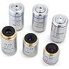 ZTBH Microscope Accessories Kit - 40X Microscope Objective - 195 Achromatic - Infinity Objective - Slides