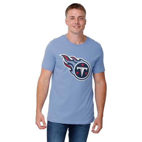 Image of FOCO Men's NFL Team Primary Logo Black Short Sleeve T-Shirt