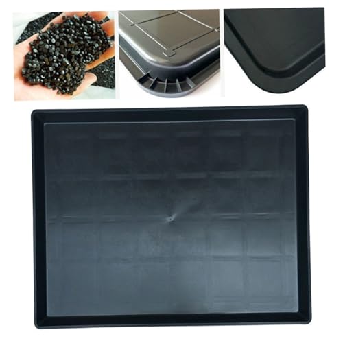 Plateau de remplacement en plastique pour cage à chien Jorzer noir et lavable