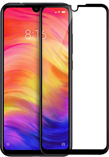 BOXXO Hammer Proof Tempered Glass for Mi Redmi Note 7 Pro [Full Protection] [Full Edge to Edge Gorilla Coverage] [Shield for your Smart Phone] – Black