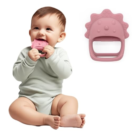 Mordedor Para Bebê 3 Meses Chocalho Dentição 70p Brinquedos (Menina, Unico)