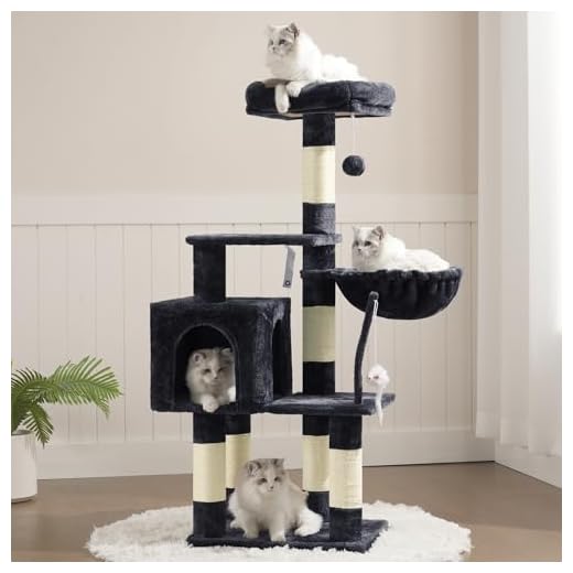 Heybly Indoor Cat Tree with Hammock