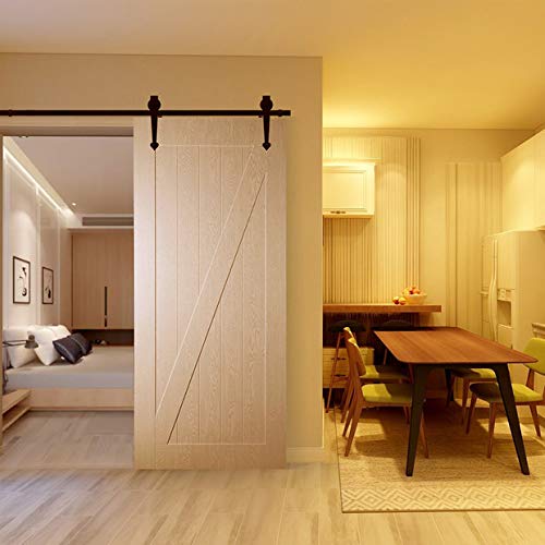 11FT/335cm Acciaio Scivolante Barn Wood Hardware