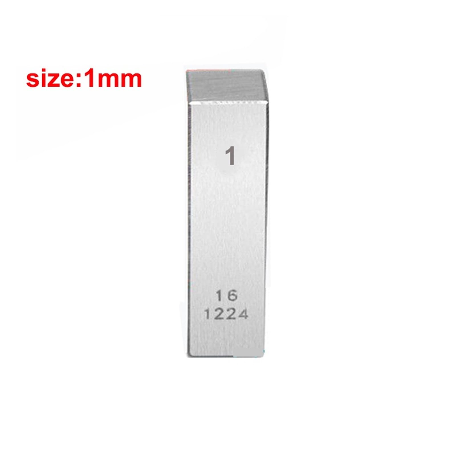 Produktbild von Präzisionsstahl-Blocklehre – 1–10 Mm, HRC 63, Genauigkeit < 0,0005 Mm, Für Holzbearbeitung & Messaufgaben