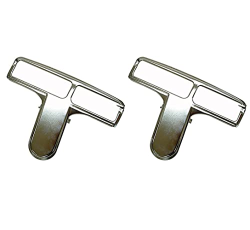 HASMX 20-7202-04 12'' Metal Bottom Plate Replacement for Sanitaire Eureka Upright Vacuum Fits for SC695A SC688 SC678A SC679J SC679G SC679H SC882A S661 S654 S647B, 2-Pack