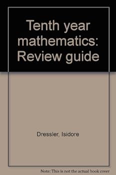Paperback Tenth year mathematics: Review guide Book