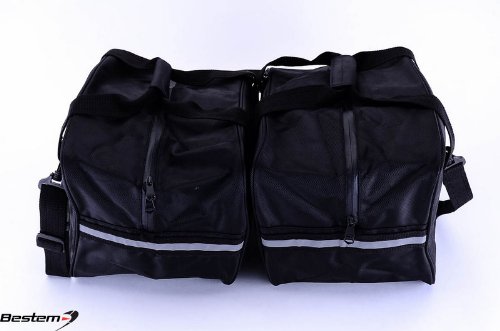 Alforjas interiores para motocicleta Bestem para BMW R1200RT | Par de bolsas para maletas, color negro, compatibles con BMW R1200RT / R1200R / R1200ST / K1200GT miniatura 4