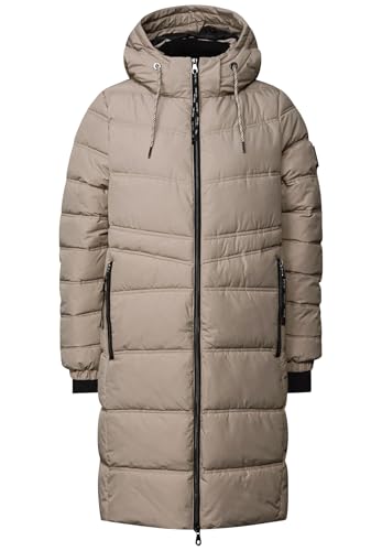 Street One Damen Lange Steppjacke