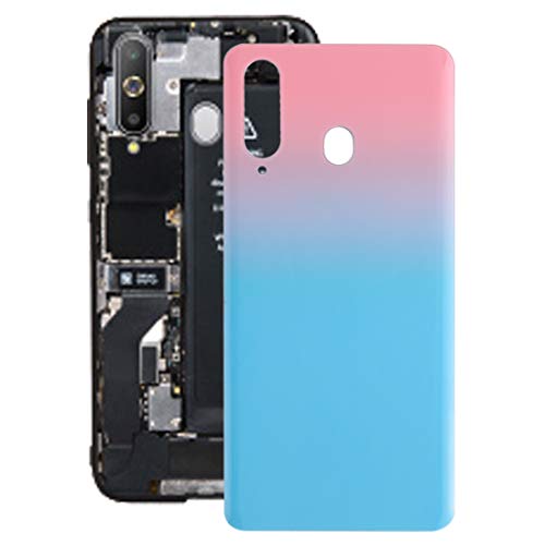 Coque arrière Samsung Galaxy A8s bleue remplacement coque shell