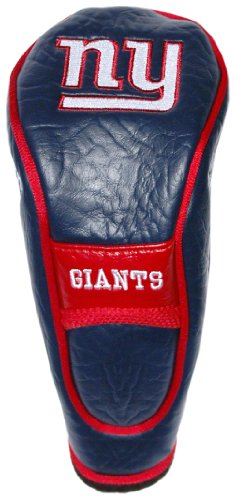 Team Golf NFL New York Giants Hybrid Golf Club Headcover, Hook-and-Loop Closure, Velour lined for Extra Club Protection