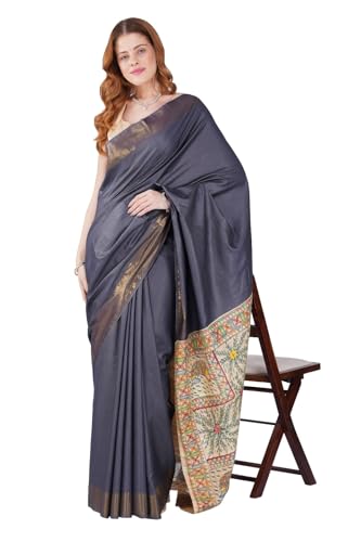 Generic zari woven silk saree – image 6