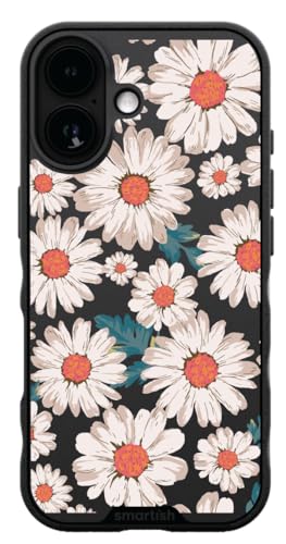 Smartish® iPhone 17 MagSafe Case - Gripmunk [Slim + MagSafe + Protective] - Daisy If You Do - Drop Tested 6FT - Wireless Charging - Floral Case for Women - Microfiber Lining - Fits Apple iPhone 17