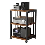 — Capacité de charge fiable : Le cadre en acier robuste offre une grande résistance et peut supporter de manière stable le poids de plusieurs appareils audiovisuels pour une utilisation à long terme, assurant ainsi un support solide pour l’équipement.