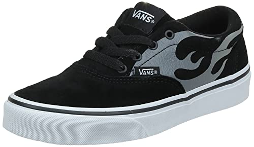 Tipo di tacco: Senza tacco Vans Doheny, Sneaker, Canvas Black/White 187, 37 EU