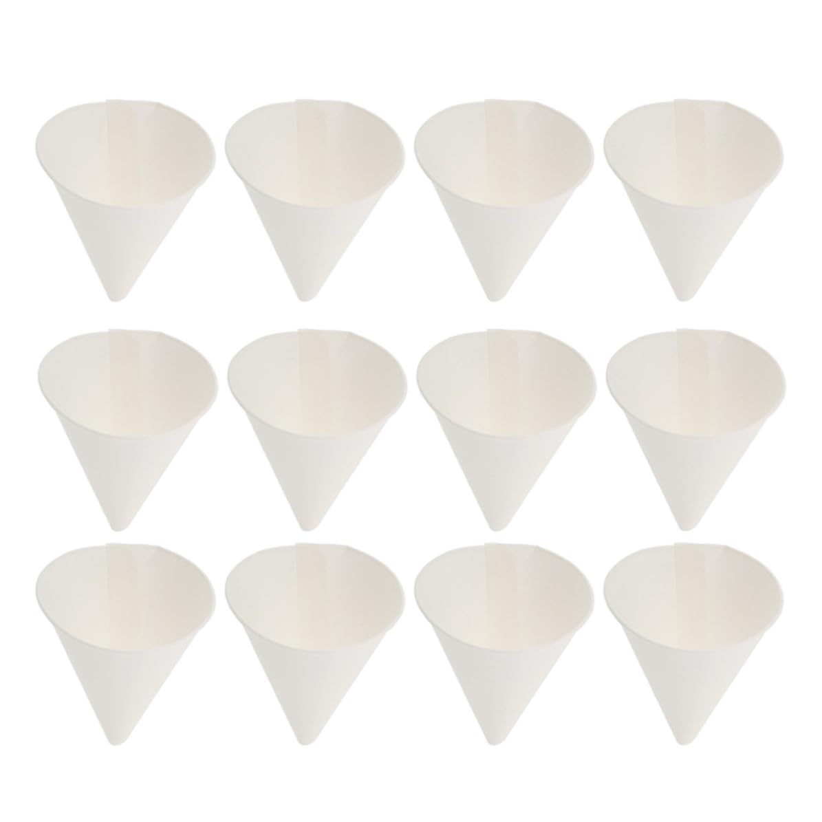 Cabilock 240 Pièces Entonnoir à Huile pour Voiture, Papier, Blanc,