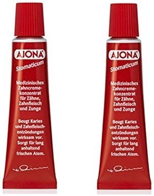 Ajona Stomatikum Toothpaste 25Ml (Pack of 2)
