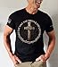 Jesus The Way The Truth The Life, Jesus Shirts, Christian Shirts for Men, Christian Tshirts 2 (Black-M)