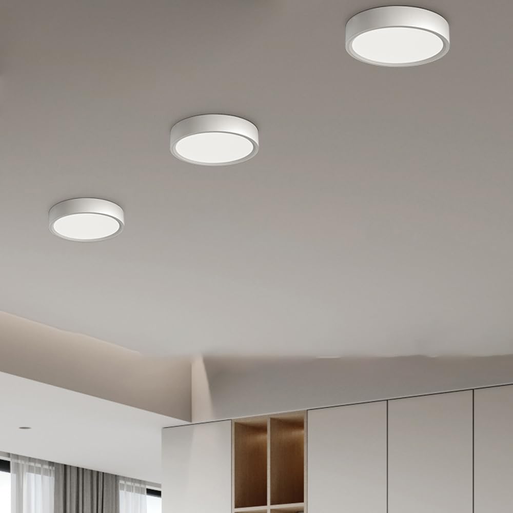 Zawieszenie LED 5,5 cala 24 W Disk LED Światła Nowoczesne Wnętrze Ultra-Cienkie Downlights Czarne wpuszczane Sufitowe Downlight okrągłe aluminiowe reflektory 6000 K Światło dzienne Nie Bądź