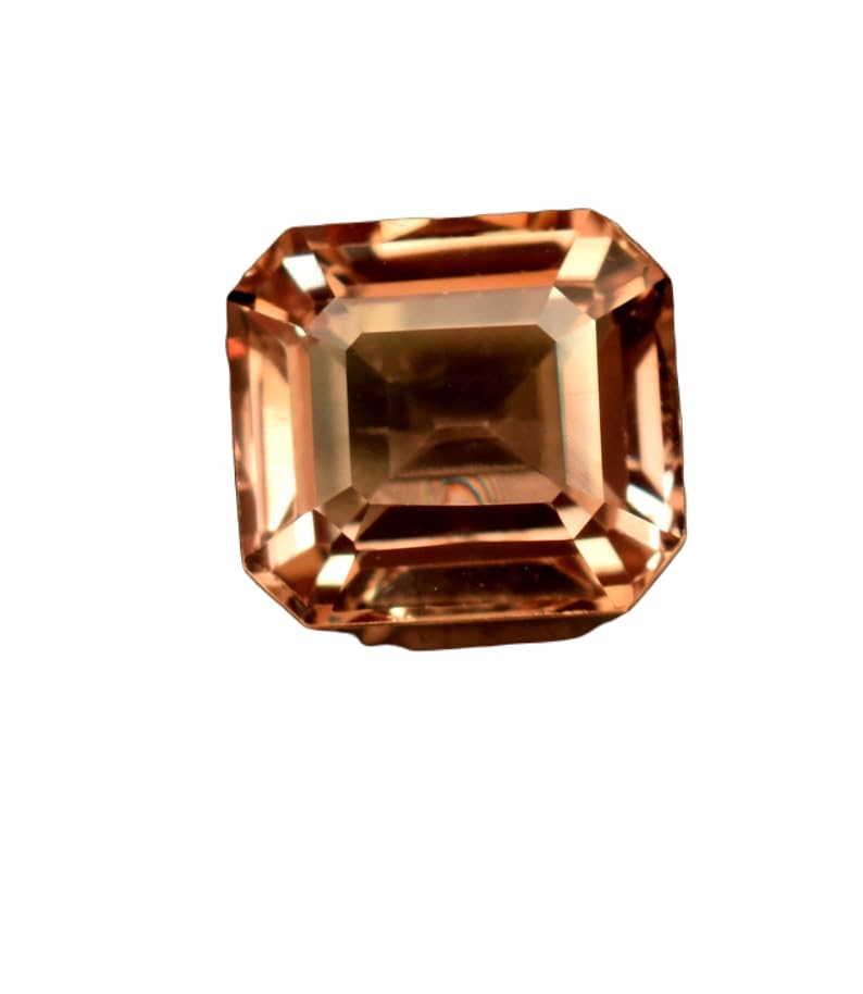 Saphir Padparadscha naturel en émeraude pour un bijou cadeau unique