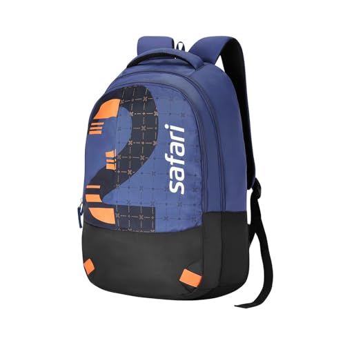 Image of Safari Velocity 16 Casual Backpack, 2 Compartments with Side and Front Pocket, Padded Back & Shoulders, 32L,
