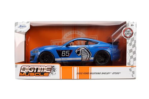 Jada Toys Bigtime Muscle 1:24 2020 Ford Mustang Shelby GT 500 miniatura 2