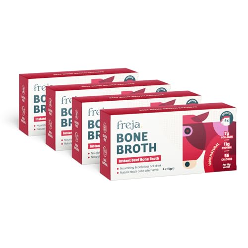Freja Instant Beef Bone Broth 4 Boxes
