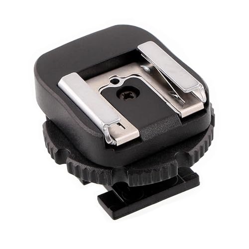 Multi-Interface Schuhadapter MIS Konverter auf Universal Cold Shoe Adapter Kompatibel für Sony Multi-Interface Shoe Camcorder (Aktualisierte Version)