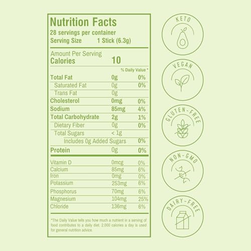 FlavCity Lemon Lime Electrolytes Powder Packets - 28 Hydration Packets - No Added Sugar - Hydration Powder with Real Fruit & Unrefined Sea Salt - Keto & Gluten-Free (28 Stick Packs)