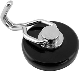 Swivel Hook, Neo Mag, Blk, 1-15/32 Dia, 65lb