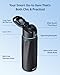 BOOST Smart Water Bottle with Reminder & Tracker, Double Wall Vacuum Insulated Bottles Stainless Steel, 32oz BPA-Free Wide Mouth for School, Gym, Office, Ideal for Mother's Day Gifts