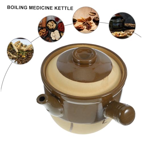 Pot en argile à surface antiadhésive lisse pour simplifier vos infusions