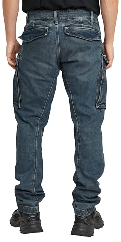 G-STAR Herren Rovic Zip 3D Regular Tapered Denim Jeans, Blau (Worn in Glace D23077-D775-H139), 26W / 32L – Ansicht 2