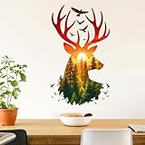 Petit Budget, Grand Relooking – Les stickers muraux peuvent offrir le même effet qu’une œuvre d’art sur vos murs, mais sans abîmer votre portefeuille.