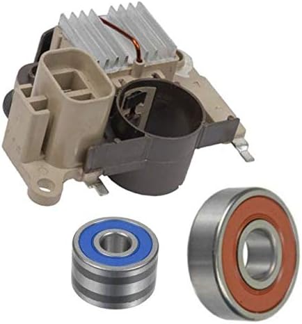Alternator Rebuild Kit for 1989-1993 Mazda B2600 2.6L, Voltage Regulator, Brushes, Bearings - 13231RK