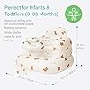 Solens Inflatable Baby Seat with Tray & Back Support, Portable Blow up Baby Chair for 3–36 Months with Built-in Air Pump, Waterproof & Easy to Clean Inflatable Baby Chair (Bear) #1
