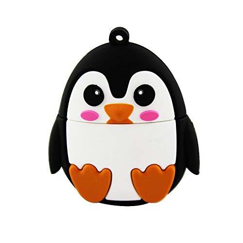 Usbkingdom 32Gb Usb 2.0 Flash Drive Cute Animal Penguin Shape Pen Drive Memory Stick Thumb Drive Jump Drive Pendrive Flashdrive #TOP9