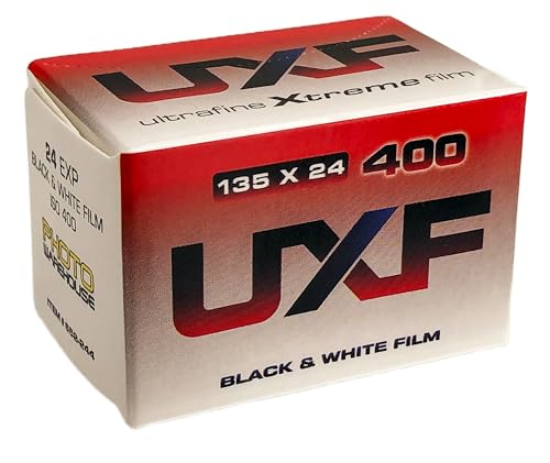 Película Ultrafine Xtreme UXF Blanco y Negro ISO 400, formato 35 mm, 24 exposiciones miniatura 1